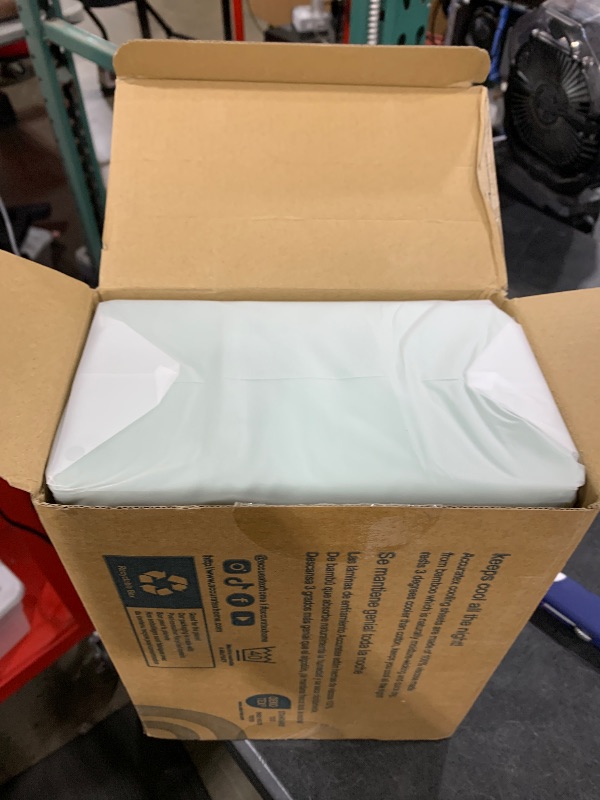 Photo 1 of ACCURATEX Cooling Sheets King Size Sage Green