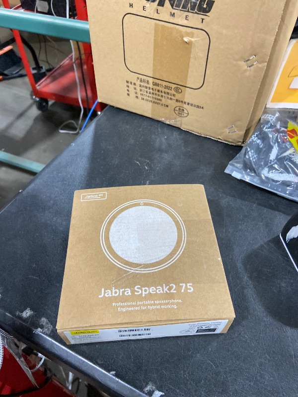 Photo 1 of Jabra Speak2 75 SE Wireless Bluetooth Speakerphone, Gray