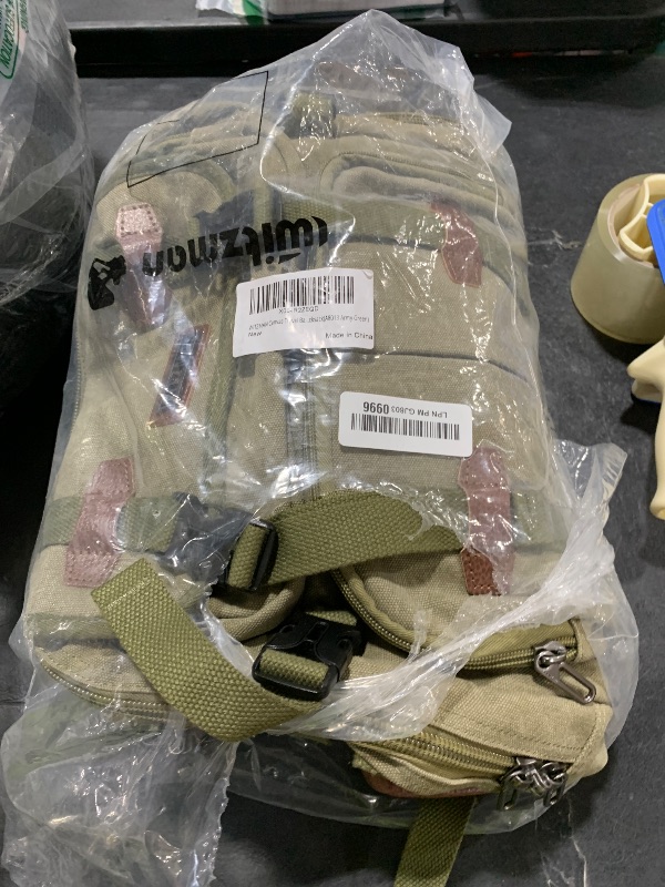 Photo 1 of WITZMAN Convertible Travel Backpack - Army Green