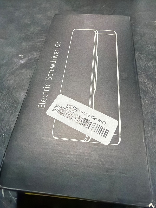 Photo 1 of Kartop Electric Screwdriver Kit - 21 Magnetic Bits, Cordless, 2000mAh