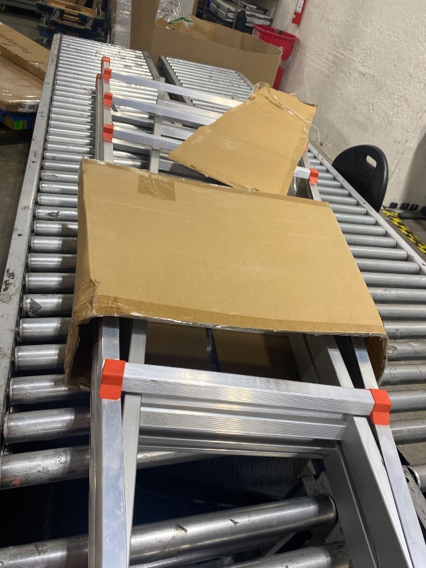 Photo 1 of Soctone Ladder, A Frame Step Ladder, 22.5 Ft Multi Position Folding Ladder