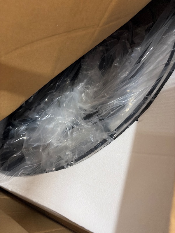 Photo 1 of Wellmet Large Crystal Chandelier - Black, 31" Diameter