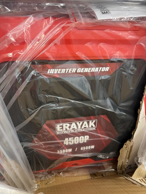 Photo 1 of ERAYAK 4500W Portable Inverter Generator