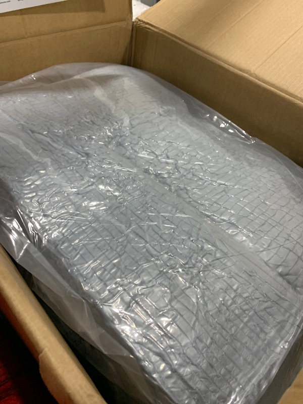 Photo 1 of MAXYOYO Convertible Sofa Bed, L-Shaped Dark Grey