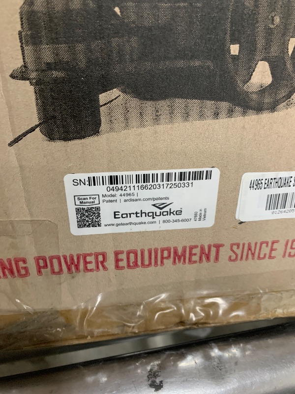 Photo 1 of Earthquake 60V Walk Behind String Mower - 22" Cut