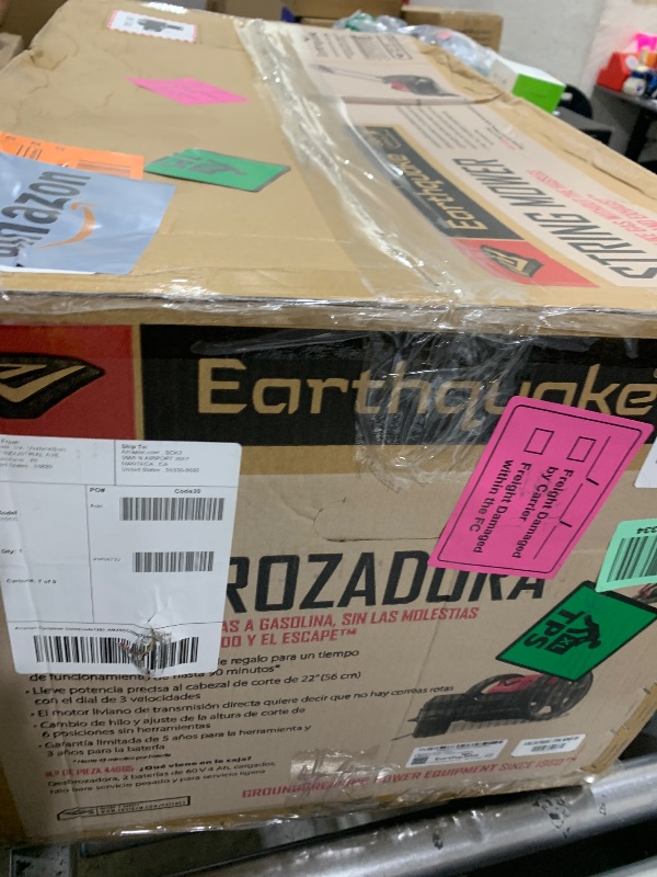 Photo 1 of Earthquake 60V Walk Behind String Mower - 22" Cut