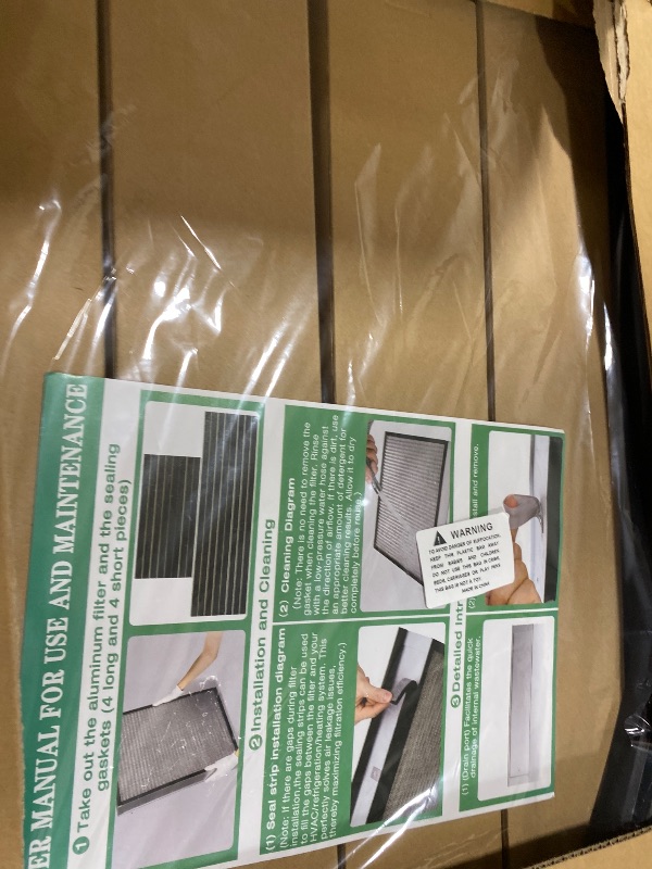 Photo 1 of MCFXDZ Furnace Filter 22.7x20.7x4.7