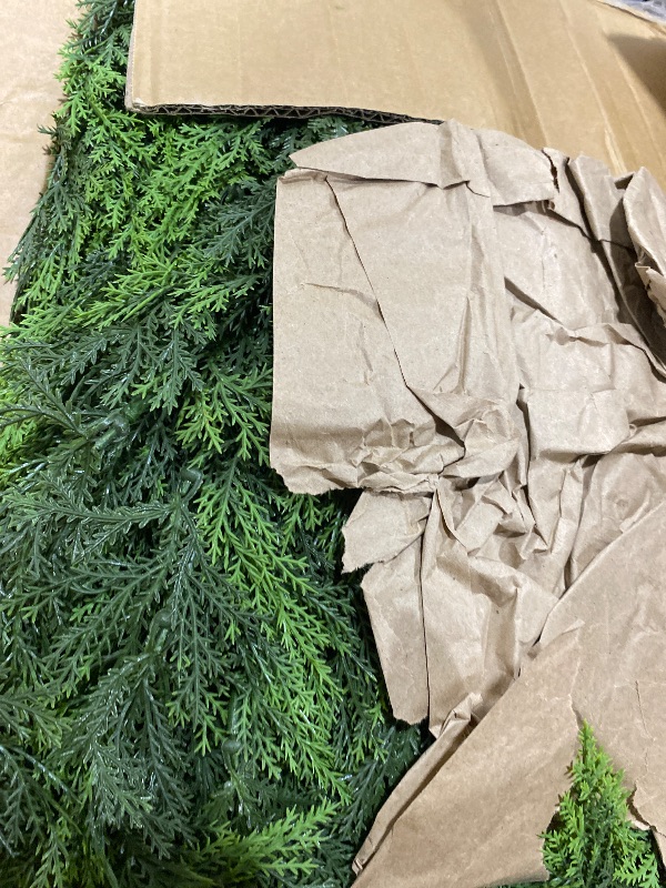 Photo 1 of Chillchard 2Pack 4FT Artificial Cedar Tree, UV Resistant Fake Pine Tree