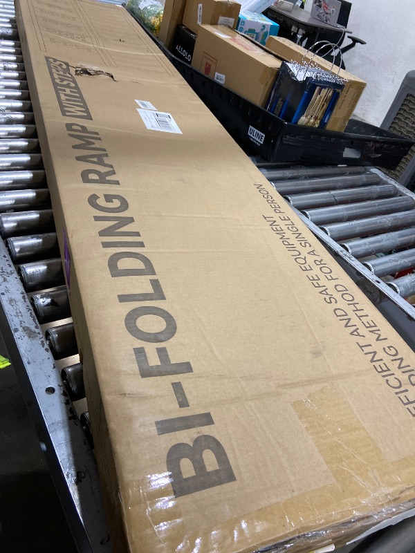 Photo 1 of KOLOTOOL 81" Folding Motorcycle Ramp with Steps