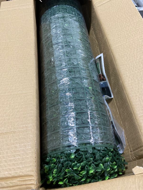Photo 1 of DOPGIB Artificial Boxwood Hedge Wall Roll Panel - 40"x120"