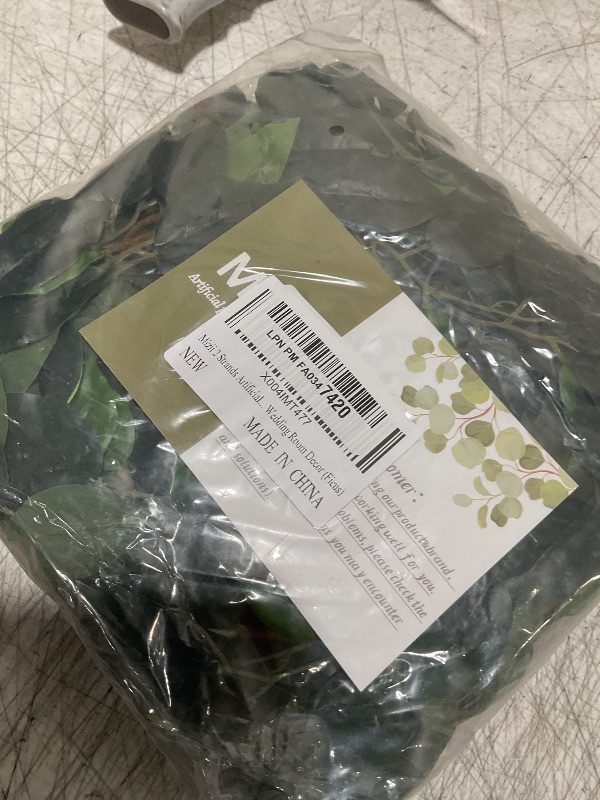 Photo 1 of Mizii Artificial Ficus Garland 78" Silk Leaves