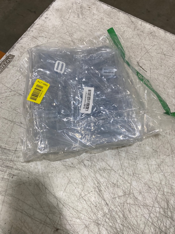 Photo 1 of Zipcase Clear Dining Chair Covers, 6 Pack