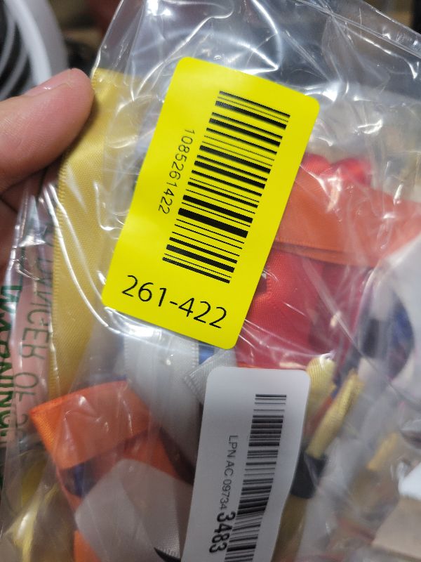 Photo 1 of 100 Pcs Cloth Wristbands, Disposable Wristbands for Events (ASSORTED COLOR)