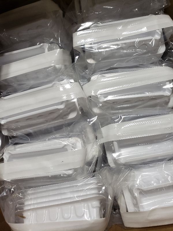 Photo 1 of 10ml Reagent Reservoir - RNase/DNase Free & Pyrogen Safe, Polystyrene, White, (Case of 100)