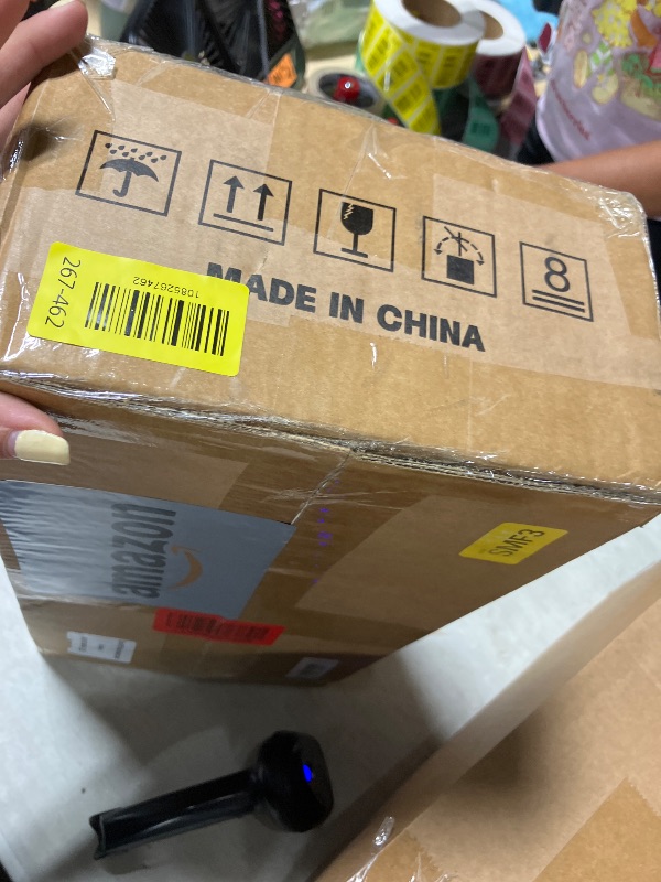 Photo 1 of 120inch Projector Screen with Stand: Portable Projector Screen Outdoor Indoor Front/Rear16:9 4K HD with Carry Bag Sandbag- Movie Screen for Backyard Moive Night, Camping, Theater