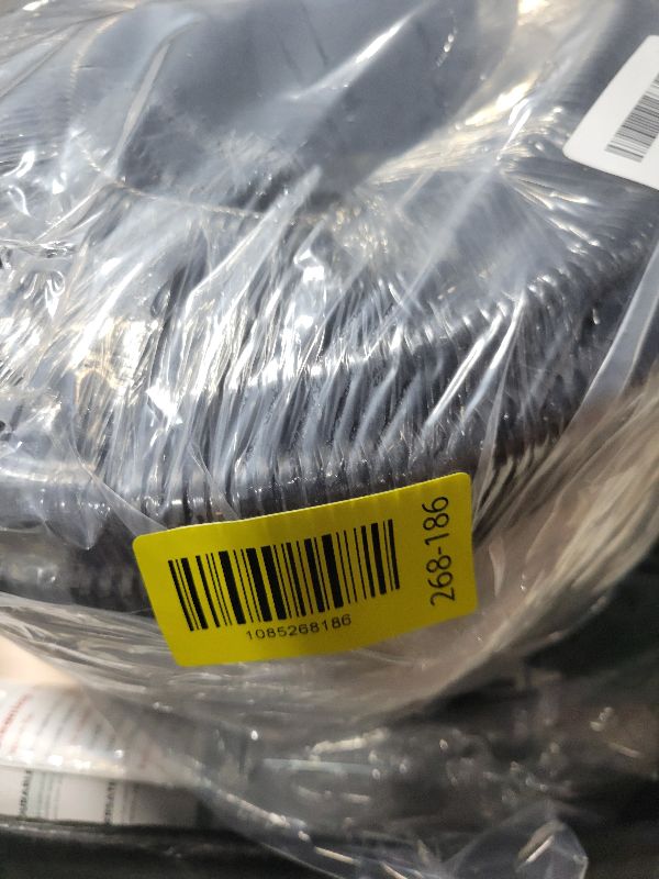Photo 1 of 120 FT Wire Loom 1/2 Inch, Split Wire Loom Tubing Wire Conduit, Wire Protector Tubing – Black