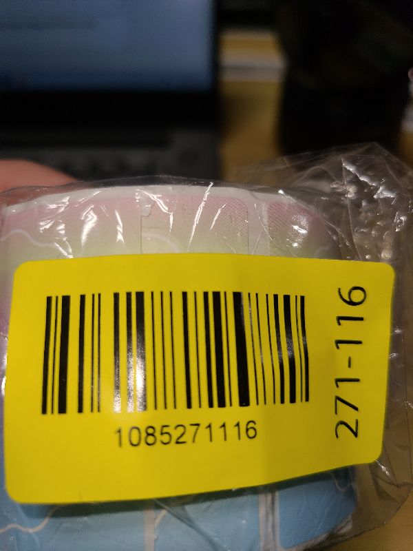Photo 1 of 2 Inch Round Thermal Labels, Rainbow Gradient Flower Thermal Sticker Labels for Small Business, Logo Design, Baking,500 Sheets/1 Roll