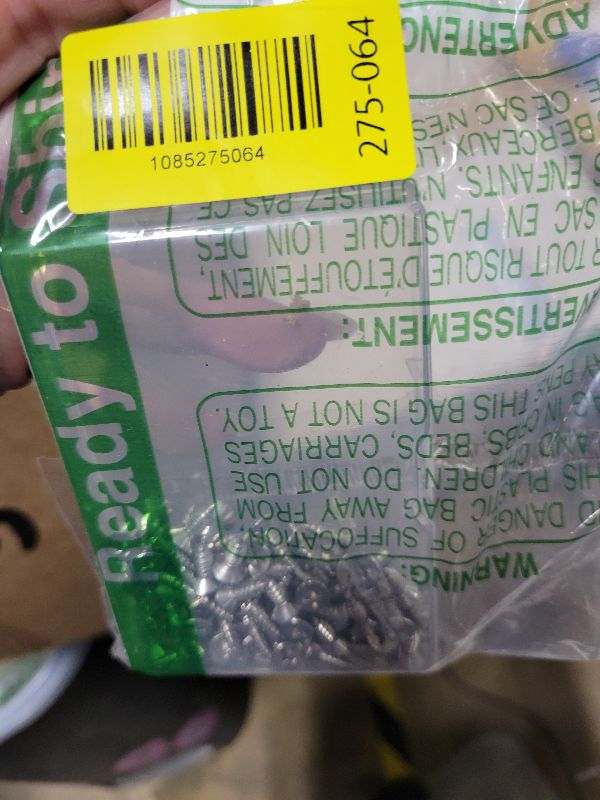 Photo 1 of #8 x 1/2" Flat Head Self-Tapping Screws (100 Pack)