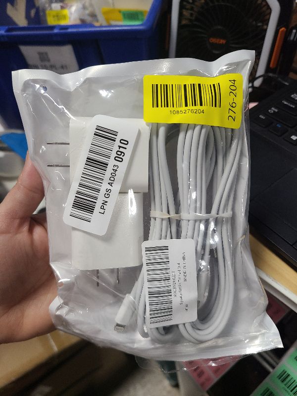 Photo 1 of 10FT Fast Charger iPhone,2Pack,Apple MFi Certified,USB C Phone Fast Charger Apple Charging Travel Plug Charger Block 10Foot Quick Cord Lightning Cable for iPhone 14/13/12/11 Pro Max/XR/XS/SE2022/iPad
