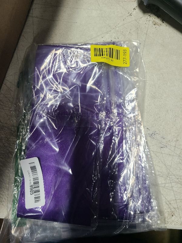 Photo 1 of 12 Pcs Blank Satin Sash, Plain Sashes, Purple Sashes for DIY Beauty Pageants Birthday Wedding Graduation Homecoming Beauty Queen Senior Night Party Decorations