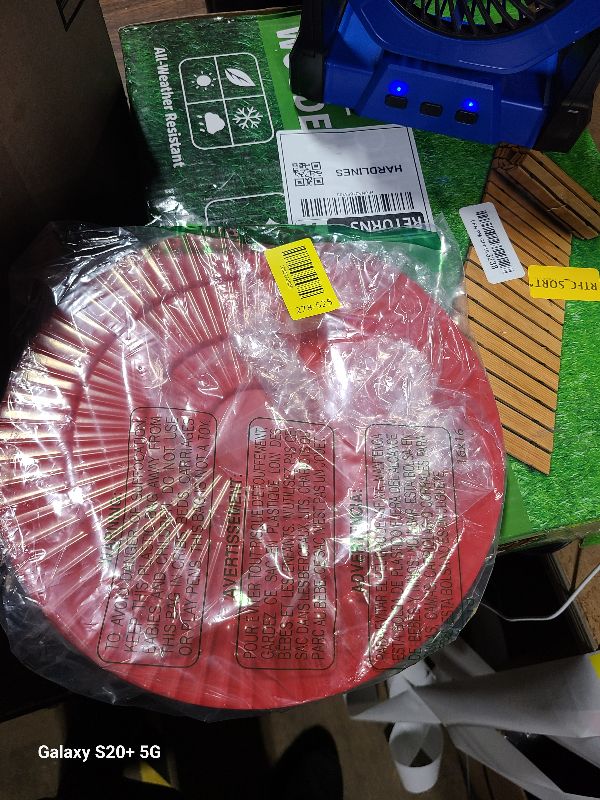 Photo 1 of 11.5" Metal Bird Feeder Rain Guard - Red Dome Shield Umbrella Cover for Hummingbird and Oriole Feeders - Weatherproof Shade Baffle for Outside Garden