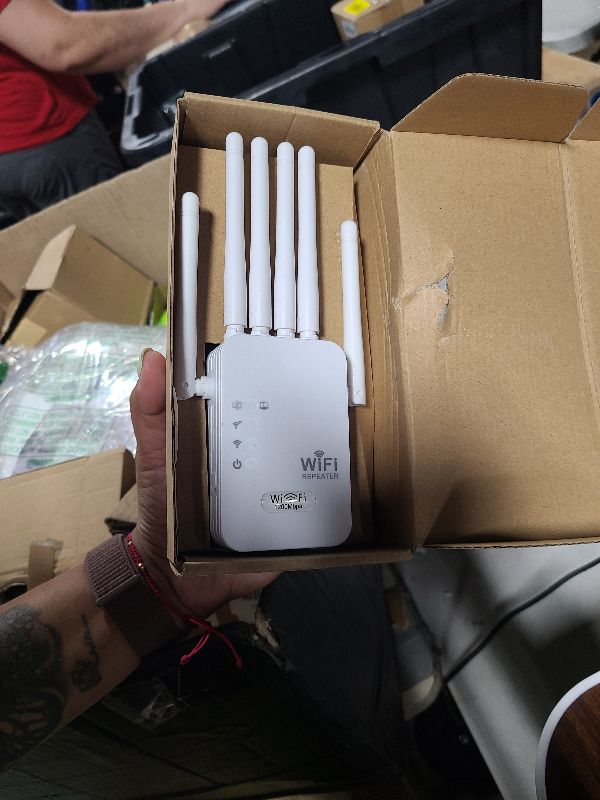 Photo 1 of 2026 WiFi Extenders Signal Booster for Home Long Range Up to 12880 sq. ft & 40 Devices, WiFi Extender Signal Booster, Internet Booster, Long Range WiFi Extender,Quick Setup