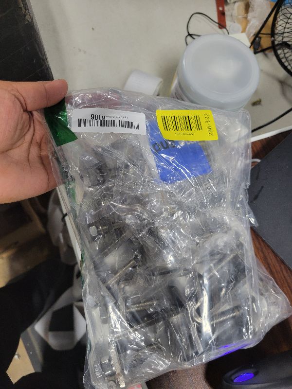 Photo 1 of 10 Pcs 304 Stainless Steel C Clamp Mini Tiger Clamp 1Inch Heavy Duty Metal U Clamps with Stable Wide Jaw Opening for Mounting Metal Working Woodworking(10 Pcs, 2 9/16 Inch)