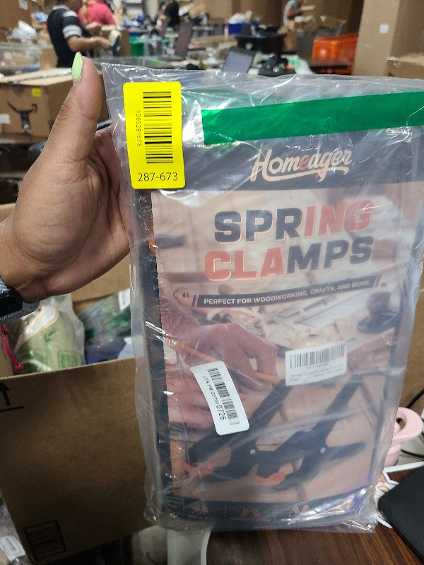 Photo 1 of 18 Pack Spring Clamps, Heavy Duty Spring Clamps, Balloon Arch Clips