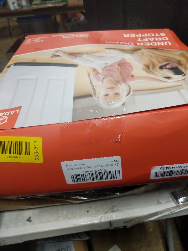 Photo 1 of 2 Pack Under Door Draft Stopper, Adjustable 30-36 Inch Gap Filler