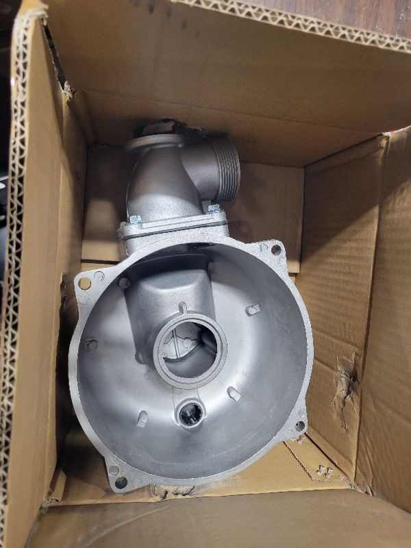 Photo 1 of 2 Inch Water Pump Body Housing Fit for Harbor Freight Predator 212cc Pacific Hydrostar Gasoline Engine Semi-Trash Water Pump 158 GPM