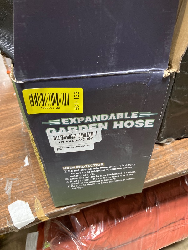 Photo 1 of 100 ft Garden Hose,2026 New Improved Lightweight All-Weather Water Hoses, Ultra Durable and Flexible Garden Hose with 10-Function Spray Nozzle, Leak-Free Connections Garden Hose for Yard, Lawn,Outdoor