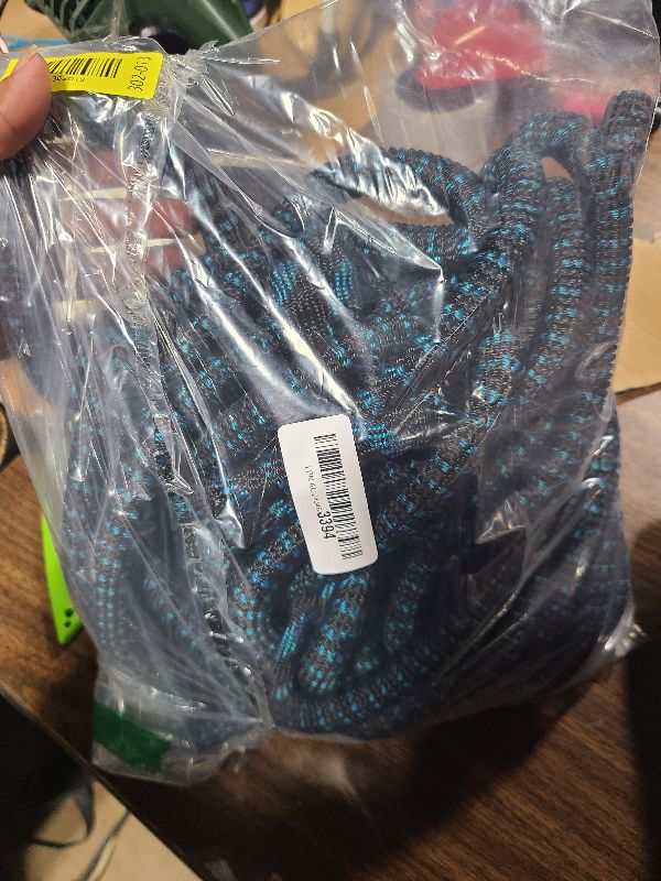 View 3 of 100 ft Expandable Garden Hose - Kink Free Flexible Water Hose with Thumb-Controlled 10-Function Nozzle, 3/4 Solid Brass Connectors, Retractable Latex Core - Lightweight Expanding Hose