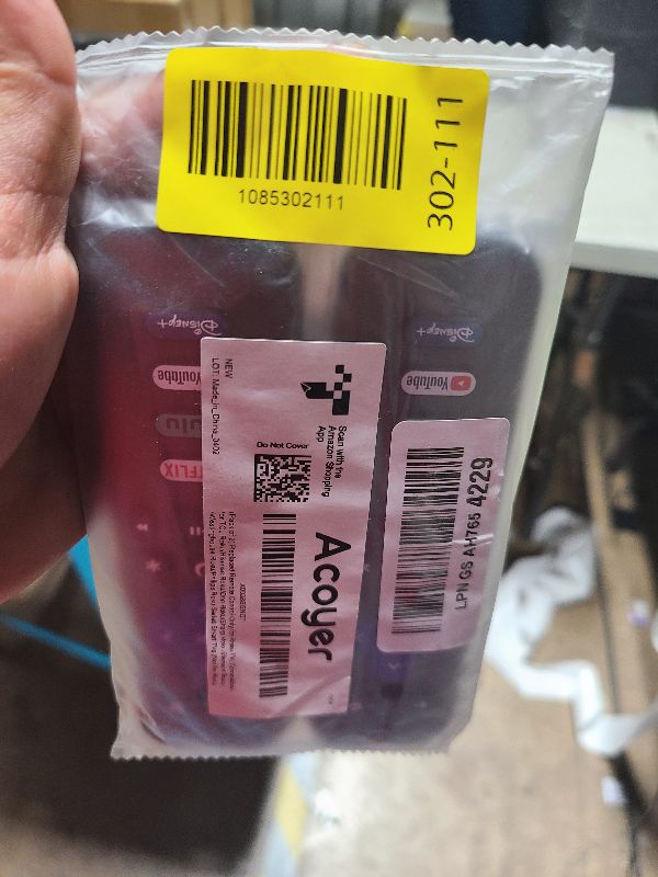 Photo 1 of (Pack of 2) Replacement Remote Control Only for Roku TV, Compatible for TCL Roku/Hisense Roku/Onn Roku/Sharp Roku/Element Roku/Westinghouse Roku/Philips Roku Smart TVs (Not for Roku Stick and Box)