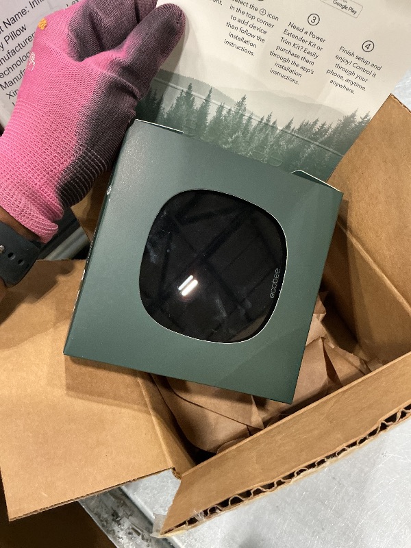 Photo 1 of ecobee Smart Thermostat Essential - Energy Star Certified programmable Wi-Fi Thermostat - Works with Siri, Alexa, and Google Assistant