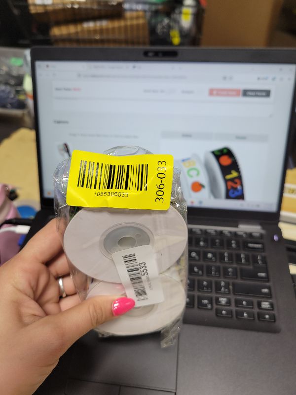 Photo 1 of 2 Rolls 20 Yards Back to School Ribbon for Crafts 1 Inch Wide, Teacher Ribbon for Gift Wrapping Pencil Ruler Back to School Decorations (ABC)