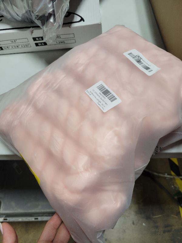 Photo 1 of 16 Pack Blush Pink Table Runner Cheesecloth 10Ft Gauze Cheese Cloth Table Runner 120 Inch Boho Sheer Rustic Fabric for Holiday Party Decor Baby Shower Wedding Decoration