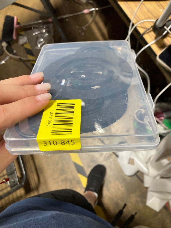 Photo 1 of 25076RP Washer and Ring Kit (12-Pack) - Replacement O-Ring Rubber Washers for Intex Pool Plunger Valves & 1-1/2in Fittings - Fits Models 10745, 10262, 10255, 11235 - Seals for Pool Hose & Pump
