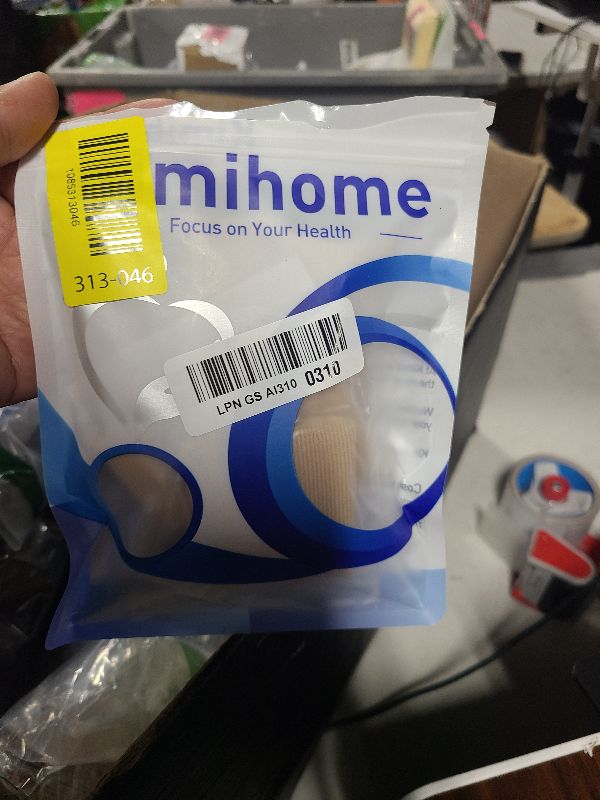 Photo 1 of 10 PCS Gel Toe Caps - Kimihome Closed Toe Surface Fabric Sleeve Protectors, Silicone Toe Sleeve Cushions and Protects, Provide Relief for Corns, Blisters and Calluses Protect (10)