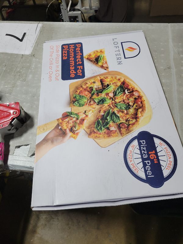 View 1 of
Sponsored
Visit the Store, KITCHUS MOON
KITCHUS MOON
Visit the Store
4.5
4.5 out of 5 stars
(821)
Large Pizza Peel 16 inch - Extra Large Metal Pizza Peel with 14 inch Stainless Steel Pizza Cutter Rocker, Pizza Paddle with Folding Handle (13"x16" with 14