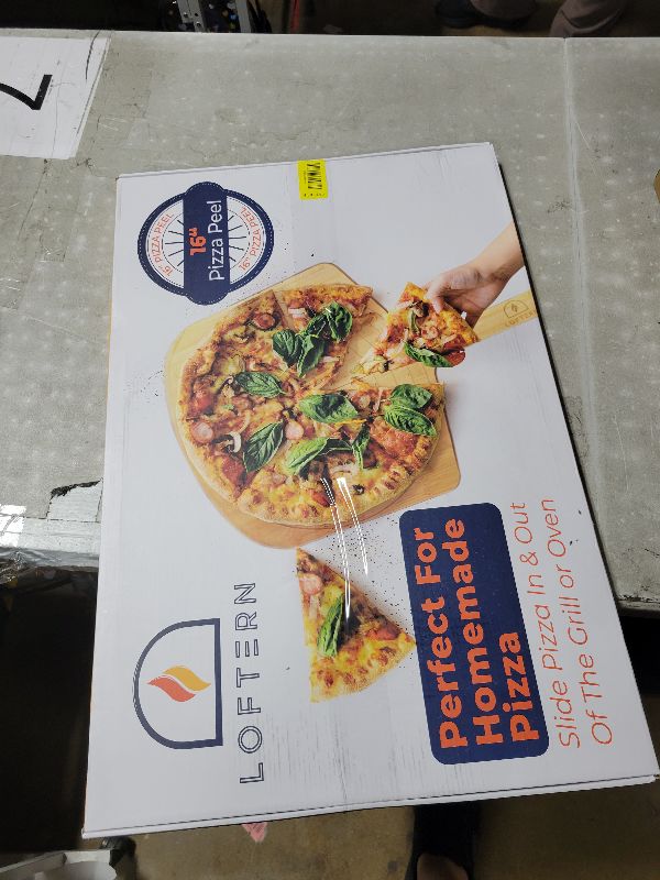 View 2 of
Sponsored
Visit the Store, KITCHUS MOON
KITCHUS MOON
Visit the Store
4.5
4.5 out of 5 stars
(821)
Large Pizza Peel 16 inch - Extra Large Metal Pizza Peel with 14 inch Stainless Steel Pizza Cutter Rocker, Pizza Paddle with Folding Handle (13"x16" with 14
