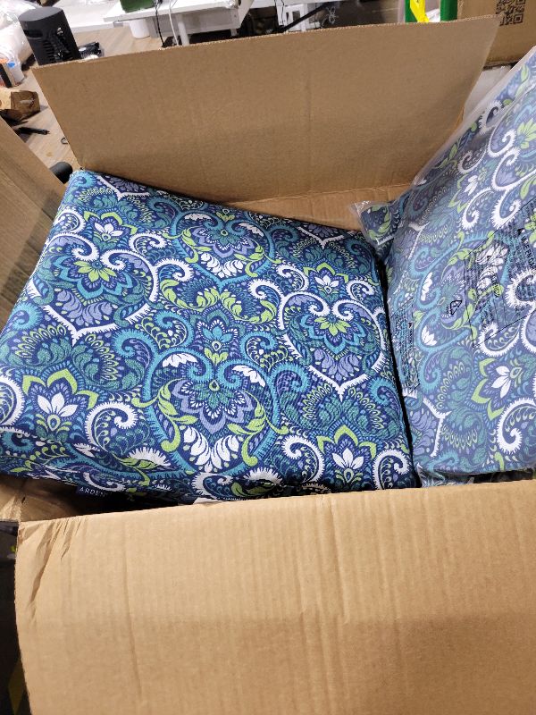 Photo 1 of
Sponsored
Visit the Store, Arden Selections
Arden Selections
Visit the Store
4.7
4.7 out of 5 stars
(2,158)
Arden 2-Pack Patio Dining Outdoor Chair Cushions, 20x44, Rain-Proof Seat Pad, Fade-Resistant Outdoor Sapphire Aurora Blue Damask
100+ bought in p