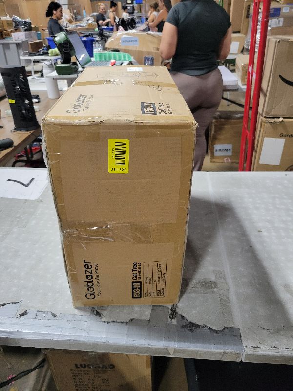 Photo 1 of
Visit the Store, Globlazer
Globlazer
Visit the Store
4.5
4.5 out of 5 stars
(508)
Globlazer Cat Tree Tower with Scratching Post for Indoor Cats, 53inch Tall Plush Multi-Level Cat Climbing Tower Condo House with Large Hammock, Spacious Cat Cave, Padded T