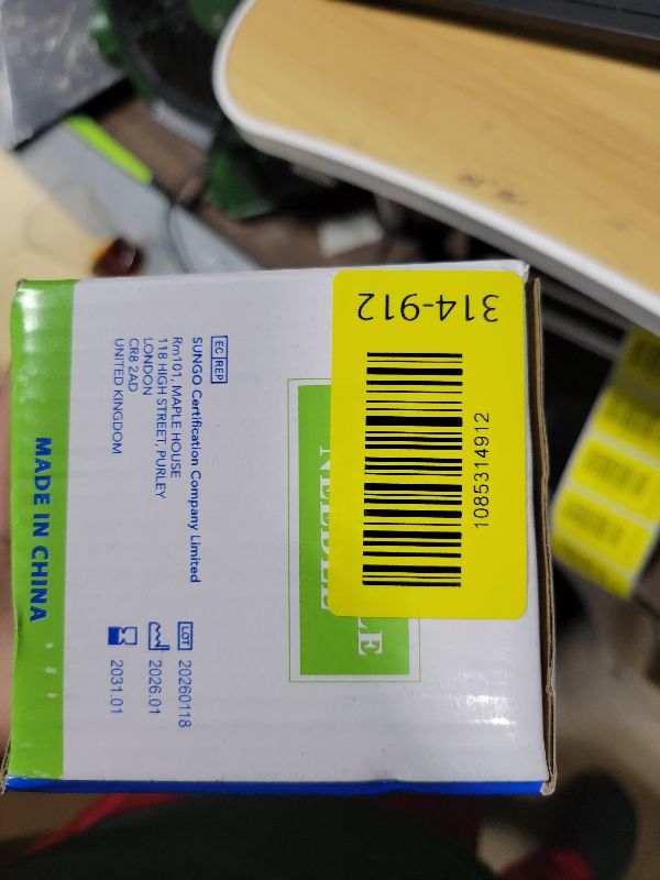 Photo 1 of 100Pack 27 Gauge 1/2 Inch Syringe Needles, Disposable Luer Lock Sterile Supplies