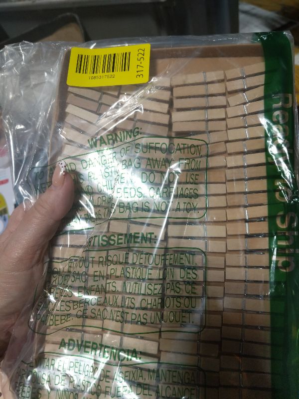 Photo 1 of 1.35 Inch Mini ClothesPins for Photo?100 Pcs? with 32 Feet Jute Twine?Mini Clothes Pins for Crafts,Wooden Small Clothes Pins for Pictures,Tiny Decorative Clothespins for Baby Shower(Natural Color)