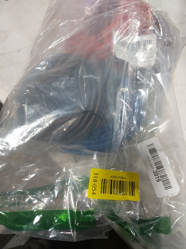 Photo 1 of 10 Gauge Wire (25FT Each, Black/Red/Blue/Brown), 4-Pack Translucent Power Ground Cable, CCA, Primary Automotive Wire, Battery, Car Audio Amp, Trailer Harness, Lightning Cable, 10AWG