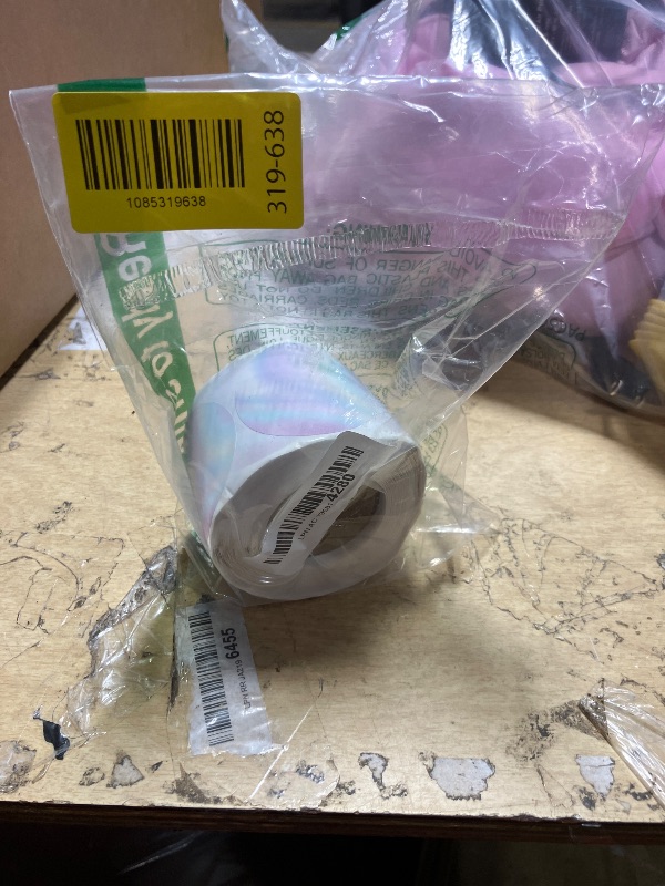 Photo 1 of 2 inch Direct Thermal Labels Gradual Change Round Circle Color-Code Dot Labels for Thermal Label Printer Color Coding Dot Shipping Label Printer for Barcodes Home Business 500 Pcs Per Roll