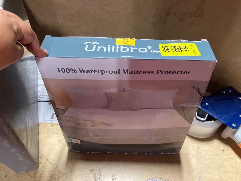 Photo 1 of 2 Pack Twin Waterproof Mattress Protector Deep Pocket Mattress Cover, Soft Breathable Mattress Pad, Fitted Noiseless Waterproof Bed Cover Stretch to 19"