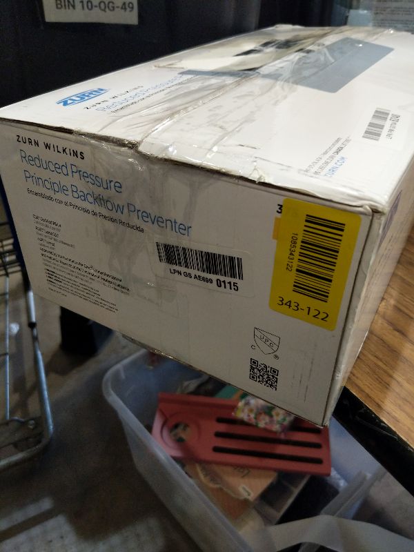 View 2 of Zurn Wilkins 1-375 1" 375 Reduced Pressure Principle Backflow Preventer