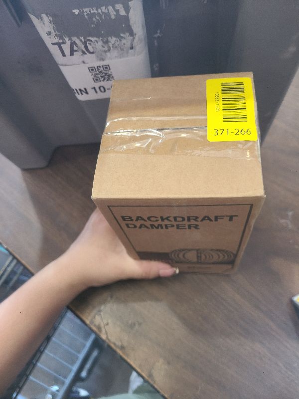 Photo 1 of [Upgraded] Hon&Guan Duct Damper 4 inch, Backdraft Damper One-Way Airflow Backflow Preventer for 4 Inch Duct Dryer Vent Hose-2pcs