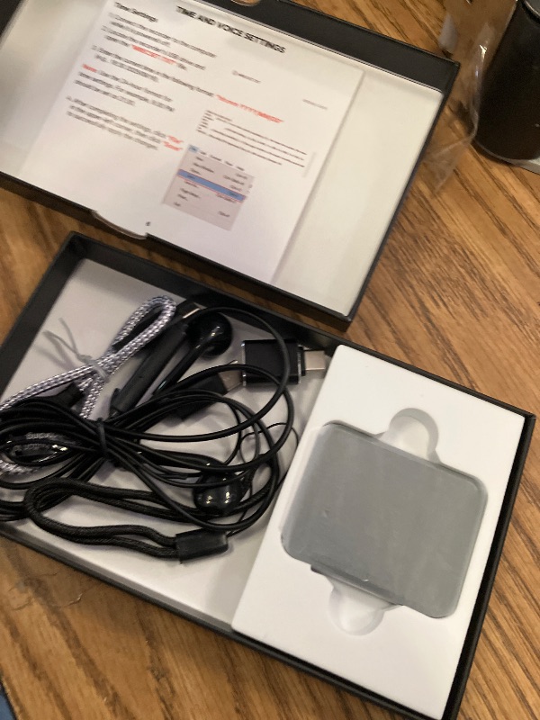 Photo 1 of 128G (10800 Hours) Voice Activated Recorder - Hypamutek AI Noise Reduction Digital Voice Recorder with Playback, 75H Continuous & Audio Recorder for Meetings, Lectures and Interviews